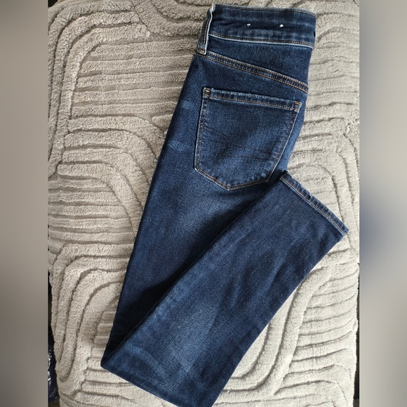 American Eagle Outfitters Denim - American Eagle Outfitters Women's Dark Blue Skinny Jeans Size 6 Long